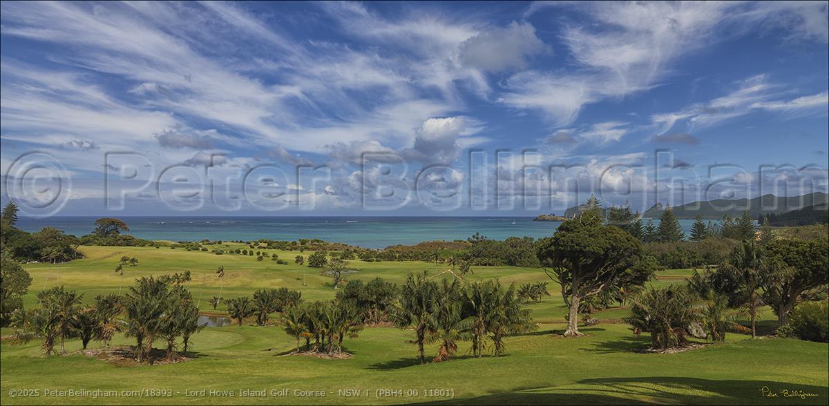 Peter Bellingham Photography Lord Howe Island Golf Course - NSW T (PBH4 00 11801)